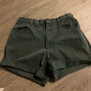 Vintage high waisted lee shorts
